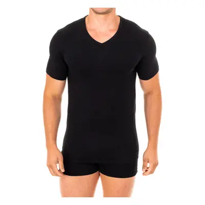 Abanderado A08HV-NEGRO men's T shirt in Black