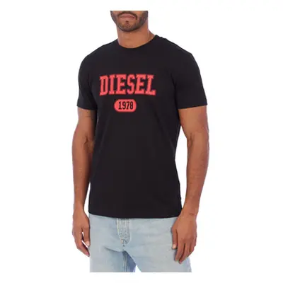 Diesel A03824-40GRAI-AI9XX men's T shirt in Black