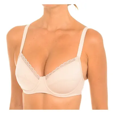 DIM D099M-3UY women's Balconnette bras in Beige