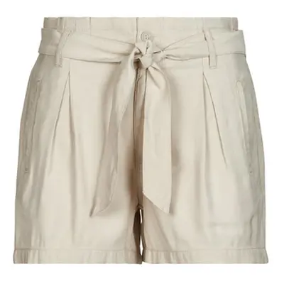 Only ONLARIS women's Shorts in Beige