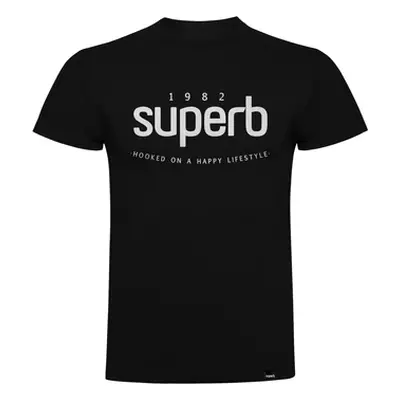 Superb 1982 3000-BLACK men's T shirt in Black