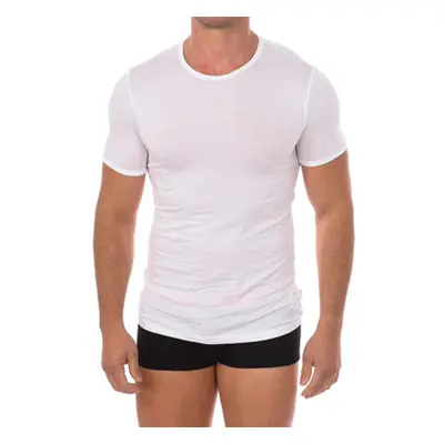 Bikkembergs BKK1UTS03SI-WHITE men's T shirt in White