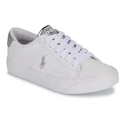 Polo Ralph Lauren RYLEY girls's Children's Shoes (Trainers) in White