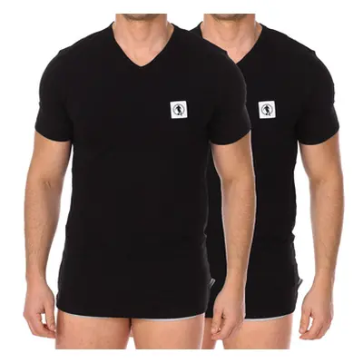 Bikkembergs BKK1UTS08BI-BLACK men's T shirt in Black