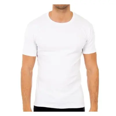 Abanderado 0206-BLANCO men's T shirt in White