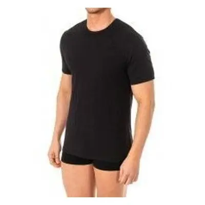 Abanderado A0DGP-NEGRO men's T shirt in Black