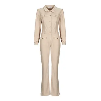 Morgan PVARMA women's Jumpsuit in Beige