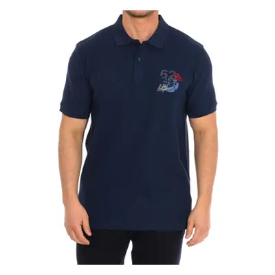 Daniel Hechter 75104-181990-680 men's Polo shirt in Marine