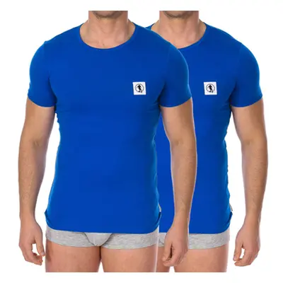 Bikkembergs BKK1UTS07BI-BLUE men's T shirt in Blue