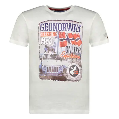 Geo Norway SW1959HGNO-WHITE men's T shirt in White