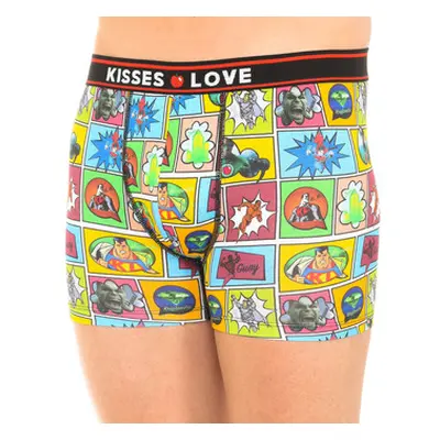 Kisses&Love KLB5-10007 men's Boxers in Multicolour