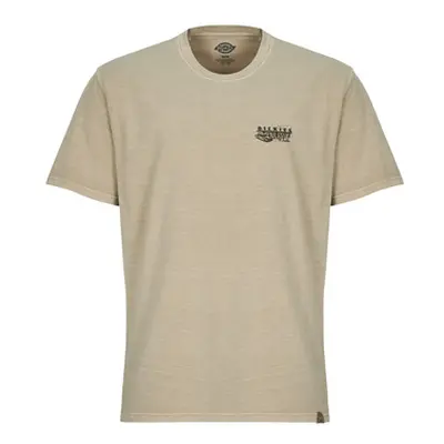 Dickies SERVICE STATION SS TEE men's T shirt in Beige