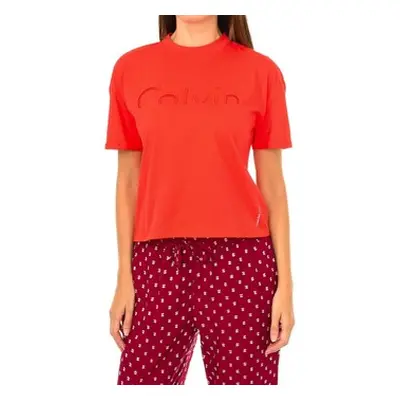 Calvin Klein Jeans J20J206171-690 women's T shirt in Red