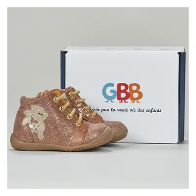 GBB - girls's Children's Shoes (High-top Trainers) in Pink