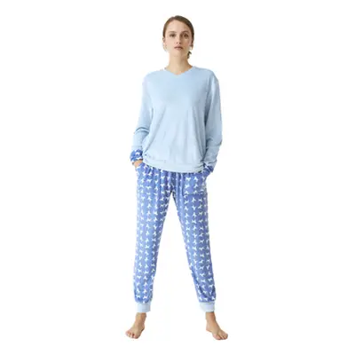 J&j Brothers JJB4-DP0801 women's Sleepsuits in Multicolour