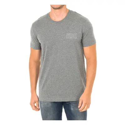 Diesel 00CG46-0QAZN-96X men's T shirt in Grey