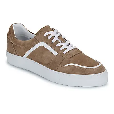 Pellet SANDRY men's Shoes (Trainers) in Brown