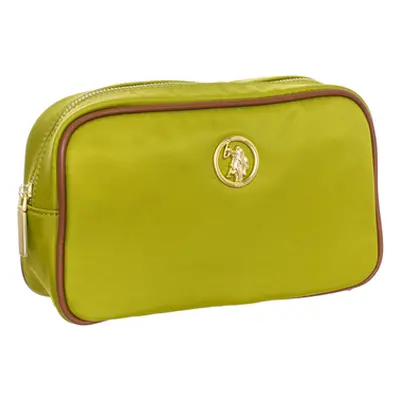 U.S Polo Assn. BEUHU5924WIP-GREENTAN women's Cosmetic bag in Green