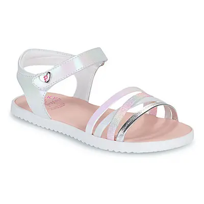 Pablosky QUILATE girls's Children's Sandals in White