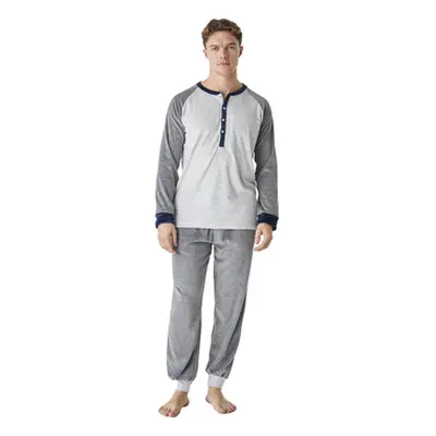 J&j Brothers JJBEP5302 men's Sleepsuits in Grey