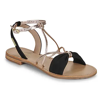 Les Tropéziennes par M Belarbi HIROMAK SUEDE women's Sandals in Black