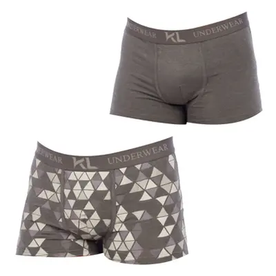 Kisses&Love KLB2-2018-GRIS men's Boxers in Grey