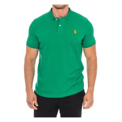 U.S Polo Assn. 67940-140 men's Polo shirt in Green