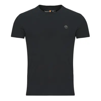 Timberland DUNSTAN RIVER SHORT SLEEVE TEE men's T shirt in Black