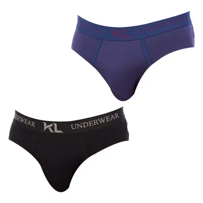 Kisses&Love KLS2-2019-NEGRO men's Underpants / Brief in Multicolour