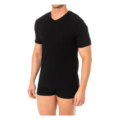 Abanderado A040X-NEGRO men's T shirt in Black