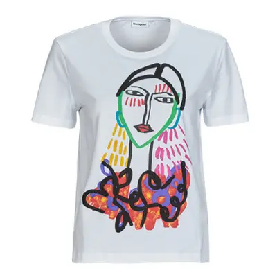 Desigual MISURI women's T shirt in White