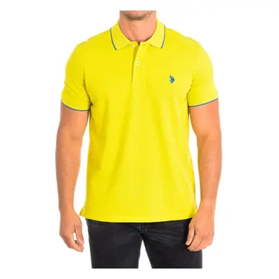 U.S Polo Assn. 64782-214 men's Polo shirt in Yellow