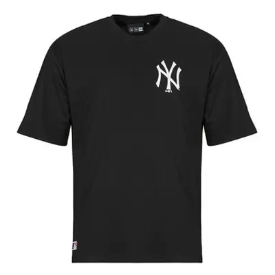 New-Era LEAGUE ESSENTIALS TEE NEW YORK YANKEES men's T shirt in Black