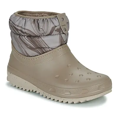 Crocs CLASSIC NEO PUFF SHORTY BOOT W women's Snow boots in Beige