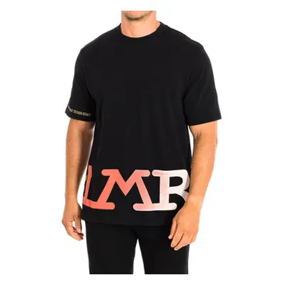 La Martina SMR312-JS303-09999 men's T shirt in Black