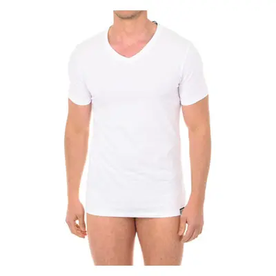 Diesel 00CG26-0QAZY-100 men's T shirt in White