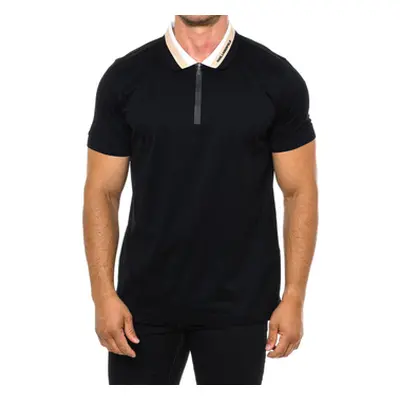 Karl Lagerfeld 745400533200-990 men's Polo shirt in Black