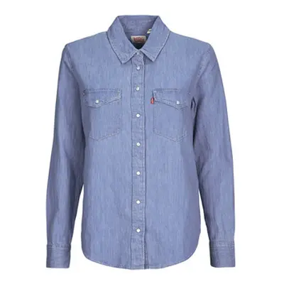 Levis RED TAB MAINLINE women's Shirt in Blue