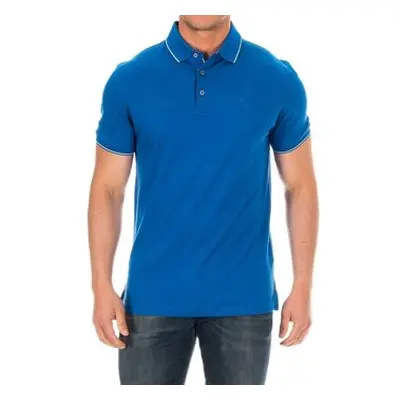 Hackett HM561517-501 men's Polo shirt in Blue