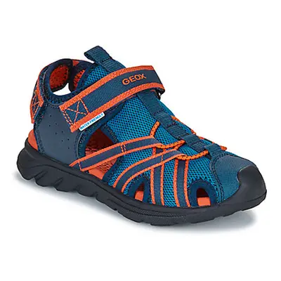 Geox J SANDAL AIRADYUM BO boys's Children's Sandals in Blue