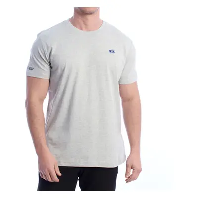 La Martina XMR010-JS206-01001 men's T shirt in Grey