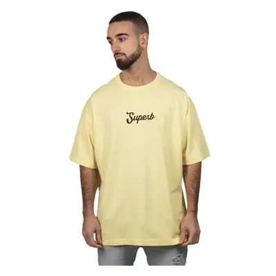 Superb 1982 SPRBCA-2205-YELLOW men's T shirt in Yellow