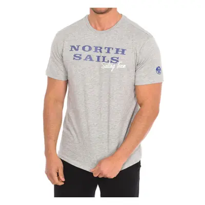 North Sails 9024030-926 men's T shirt in Grey