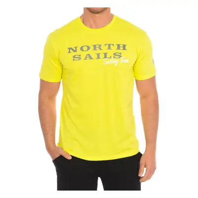 North Sails 9024030-470 men's T shirt in Yellow