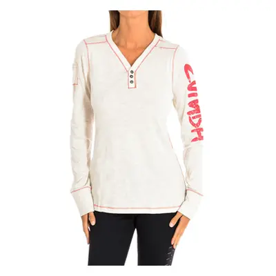 Zumba Z1T00324-BEIGE women's Sweatshirt in Beige