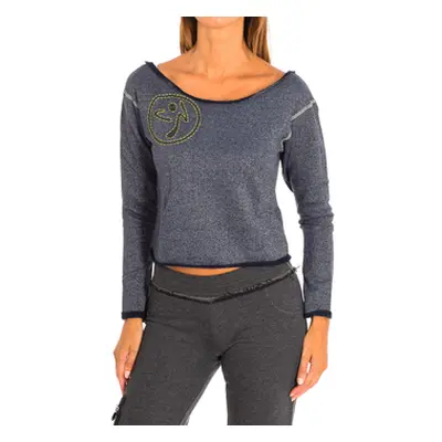 Zumba Z1T00347-MARINO women's Sweatshirt in Marine