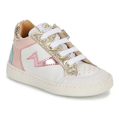 GBB ADELIA girls's Children's Shoes (High-top Trainers) in White