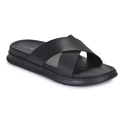 Tommy Hilfiger D DENSITY HILFIGER LTH CC SAND men's Sandals in Black