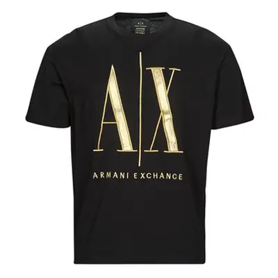 Armani Exchange 8NZTPQ men's T shirt in Black