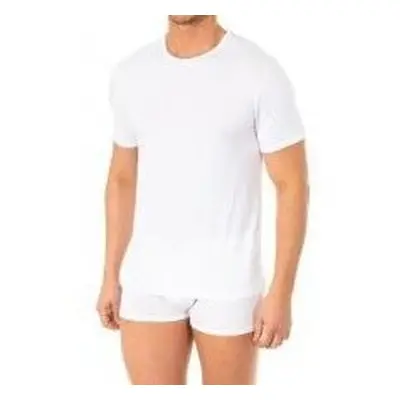 Abanderado A0DGP-BLANCO men's T shirt in White